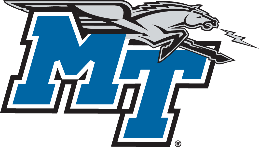 Middle Tennessee Blue Raiders 2007-Pres Primary Logo iron on transfers for clothing